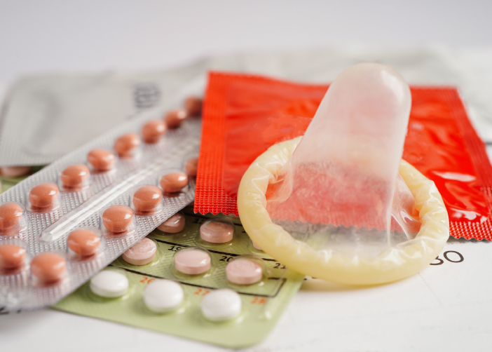 Varios métodos anticonceptivos, condón